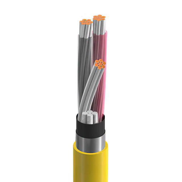 CABLE 2COND 20AWG YLW SHLD