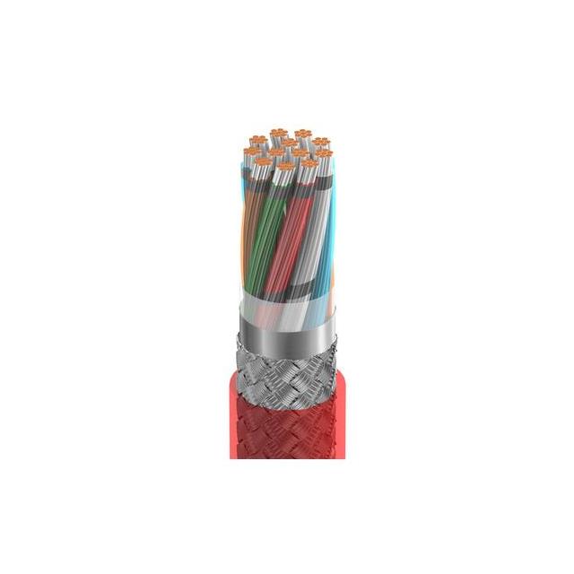 CABLE 12CON 22AWG RED SHLD