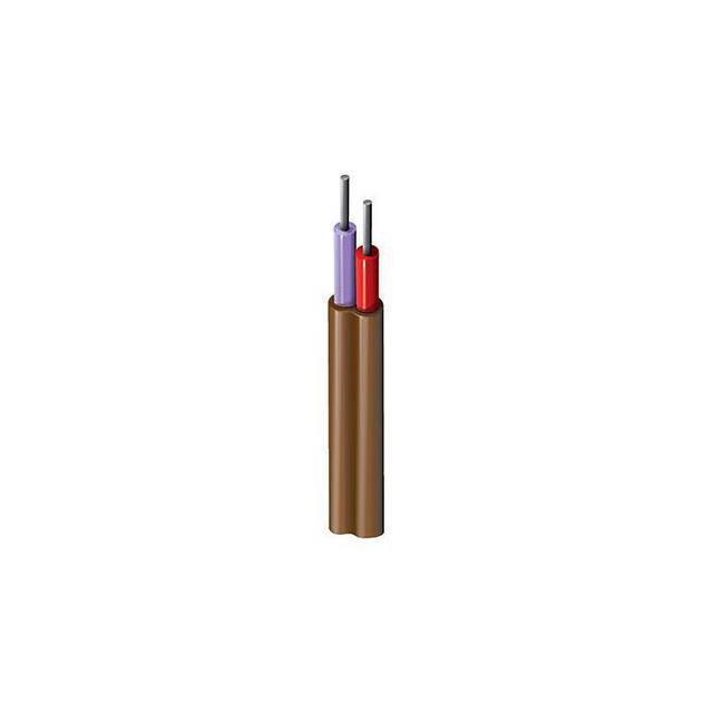 CABLE 2COND 20AWG BROWN