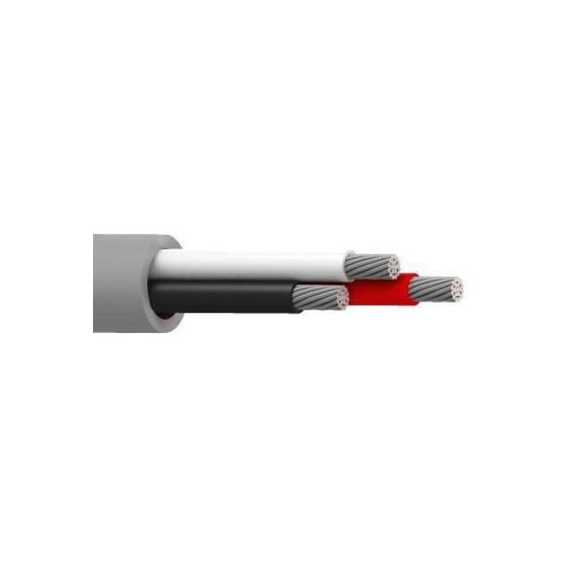 CABLE 3COND 22AWG GRAY