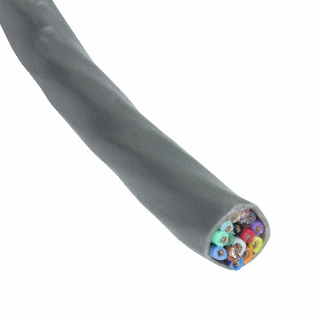 CABLE 15COND 22AWG GRAY