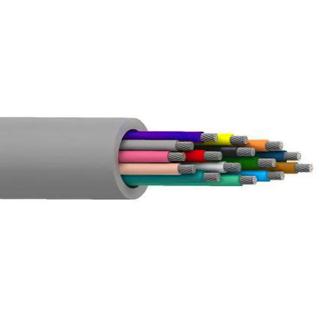 CABLE 15COND 18AWG GRAY