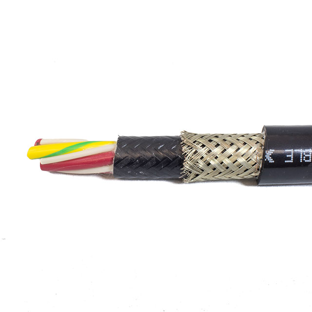CABLE 7COND 22AWG BLK SHLD 10'