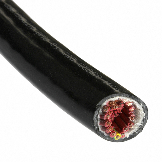 CABLE 25COND 18AWG BLACK 1000'