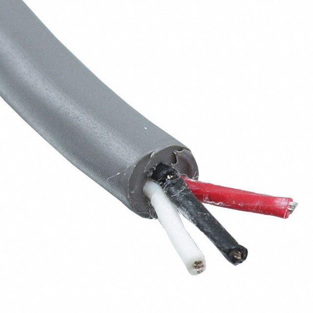 CABLE 3COND 26AWG SLATE