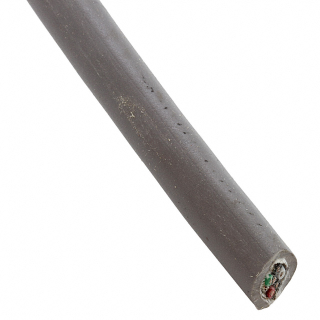 MULTI-PAIR 6CON 24AWG SLATE 100'