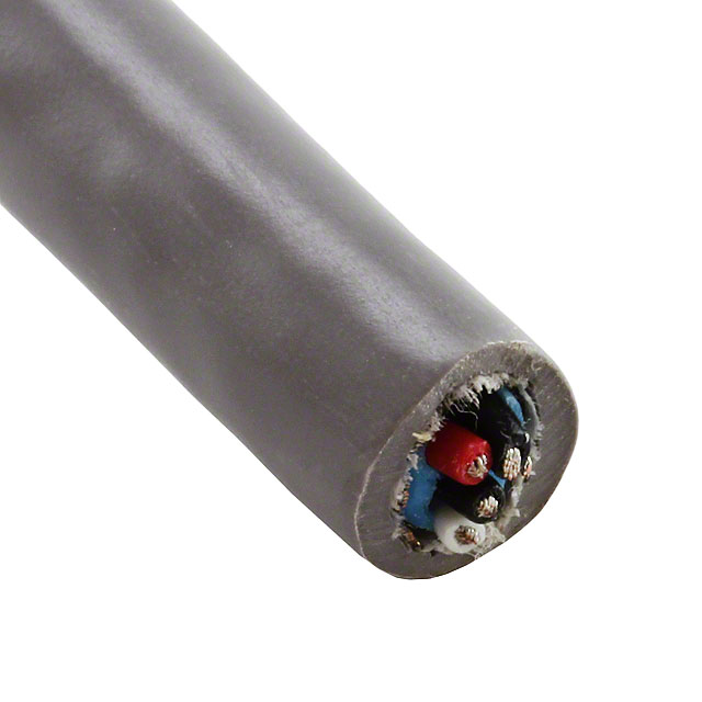 MULTI-PAIR 4CON 22AWG SLATE 500'