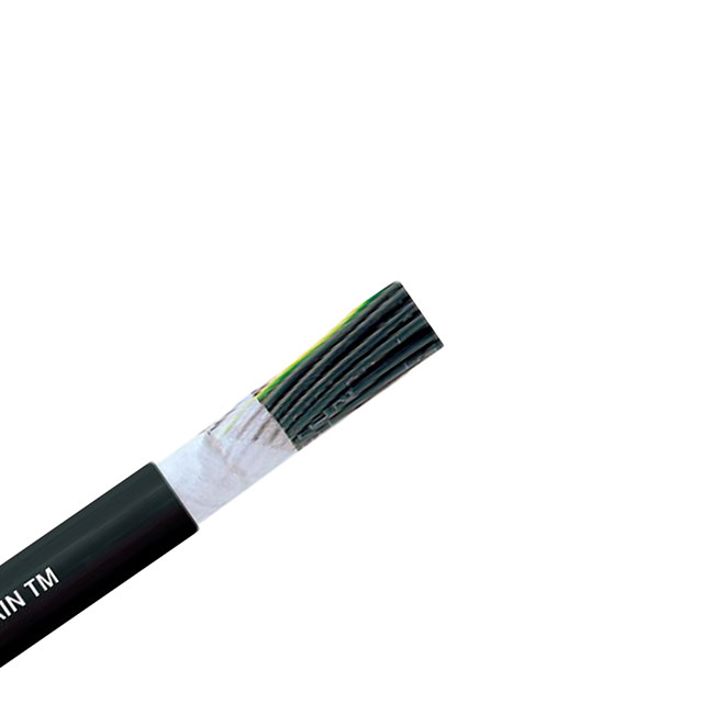CABLE 4COND 16AWG BLK SHLD 10'