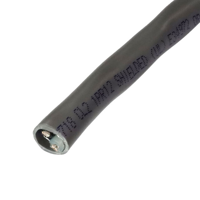CABLE 2COND 12AWG CHRM SHD