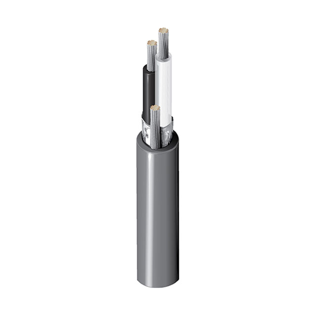 CABLE 2COND 14AWG CHRM SHD
