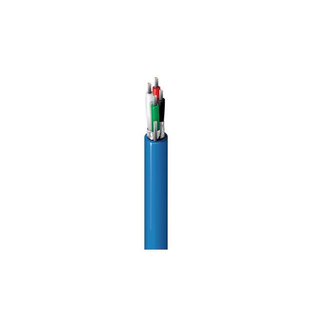 MULTI-PAIR 4COND 22AWG BLK