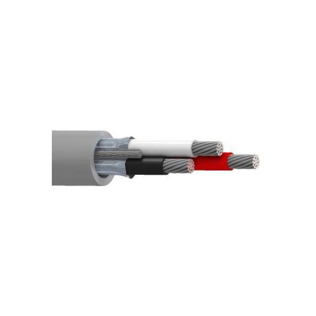 CABLE 3COND 18AWG GRAY SHLD
