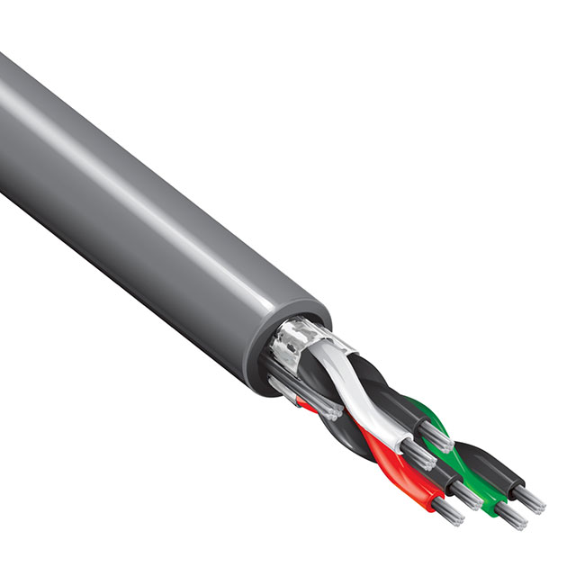 MULTI-PAIR 6CON 24AWG CHROME