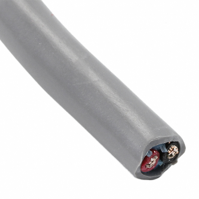 CABLE 2COND 18AWG SLATE 100'