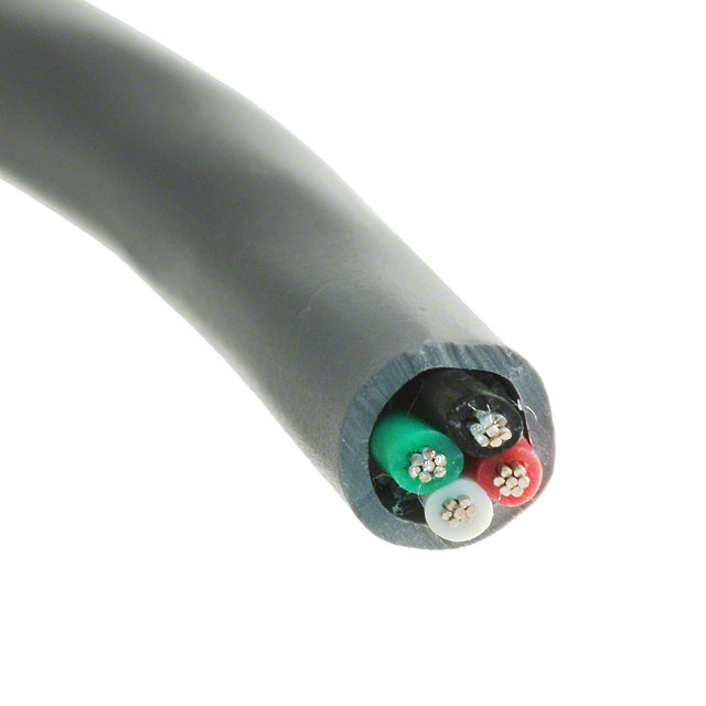 CABLE 4COND 18AWG SLATE