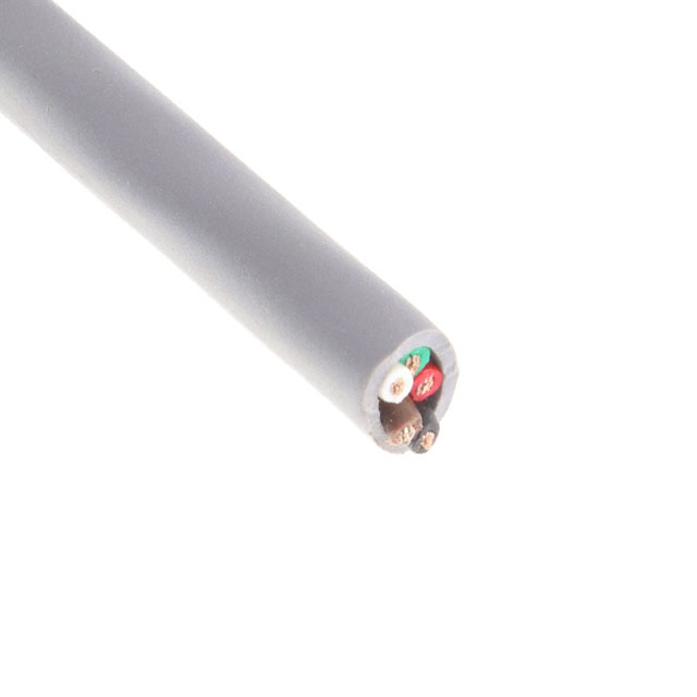 CABLE 5COND 20AWG SLATE 100'