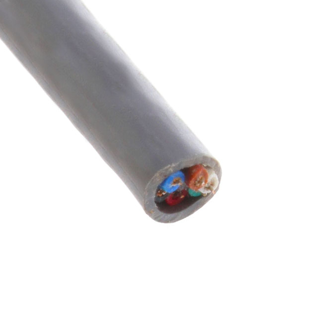 CABLE 6COND 20AWG SLATE 100'