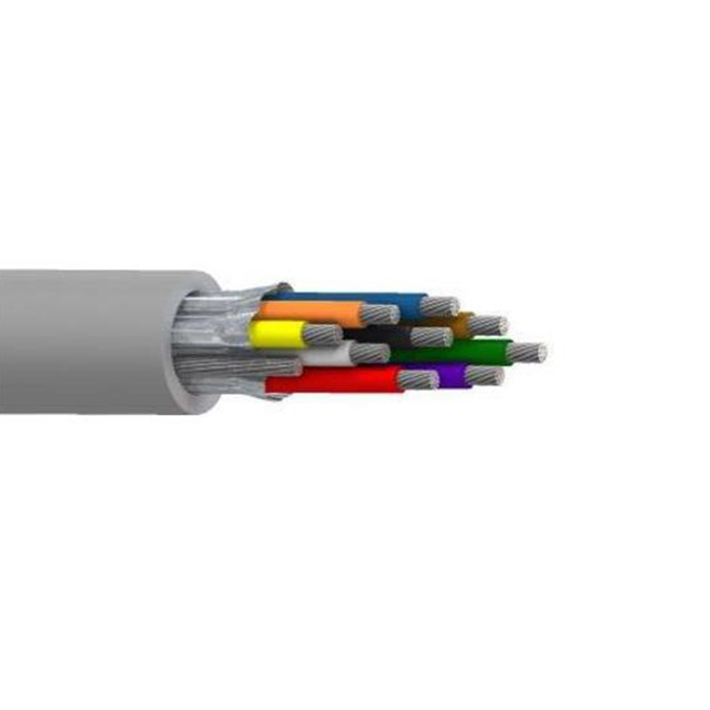 CABLE 9COND 22AWG GRAY SHLD