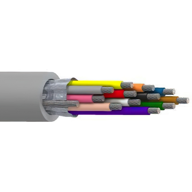 CABLE 12COND 22AWG GRAY SHLD