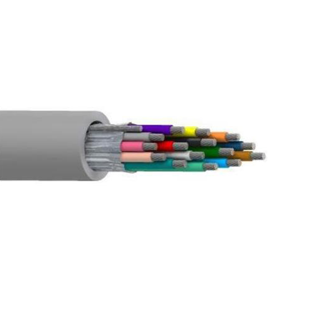 CABLE 15CON 18AWG GRAY SHLD
