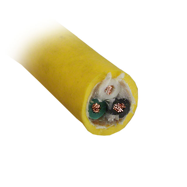CABLE 3COND 16AWG YELLOW 10'