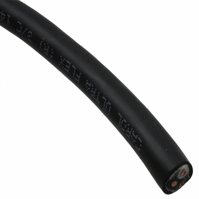 CABLE 3COND 14AWG BLACK 10'