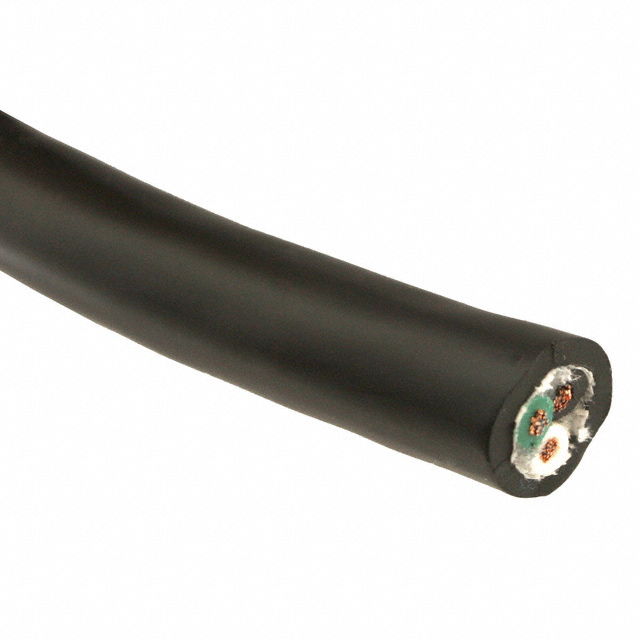 CABLE 3COND 16AWG BLACK 10'