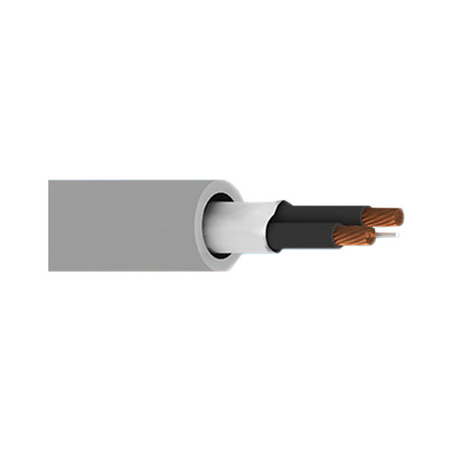 CABLE 2COND 18AWG SLATE 100'