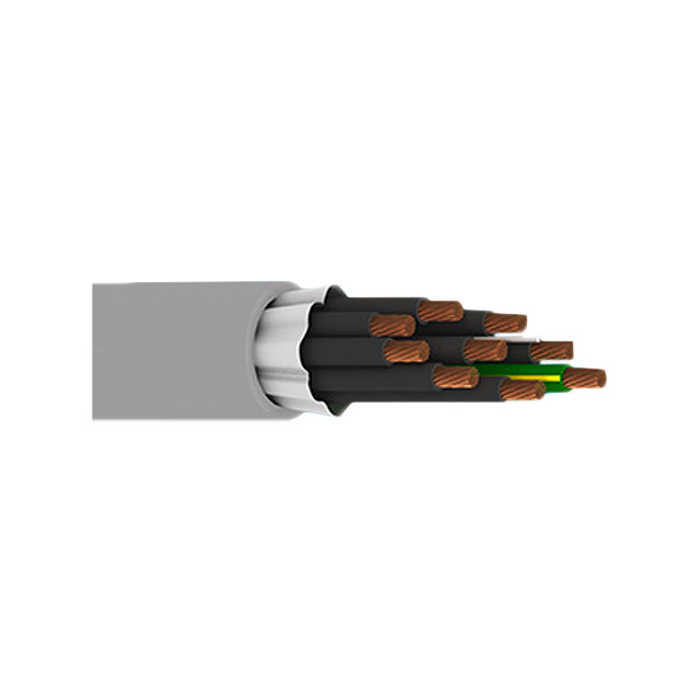 CABLE 9COND 18AWG SLATE 100'