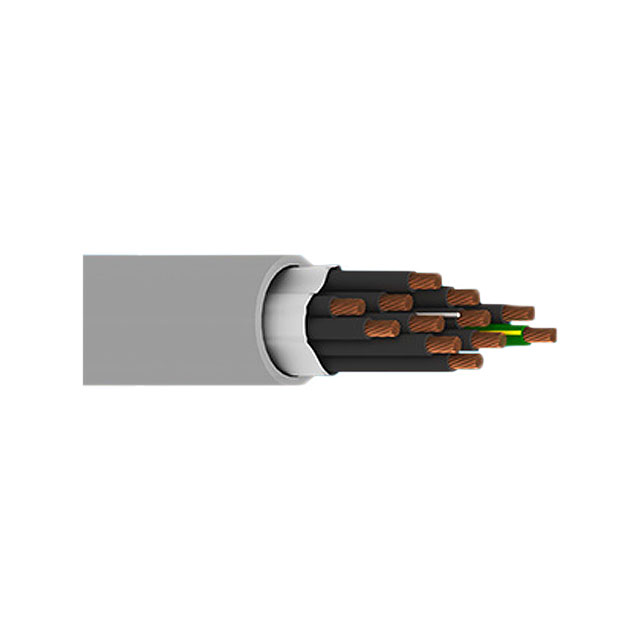 CABLE 12COND 20AWG SLATE 100'