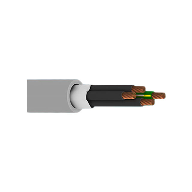 CABLE 4COND 10AWG SLATE 100'