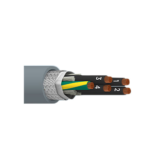 CABLE 5COND 18AWG SLATE 100'