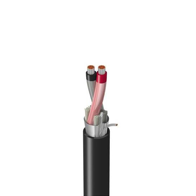 CABLE 2COND 18AWG BLK SHLD