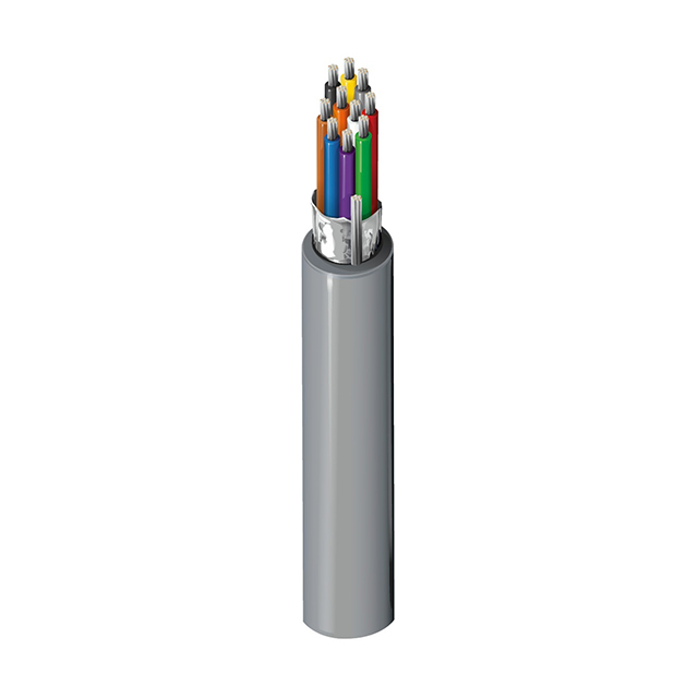 CABLE 10COND 24AWG CHRM SHD 500'
