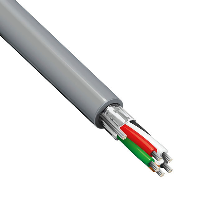 CABLE 5CON 24AWG CHROM SHLD 100'