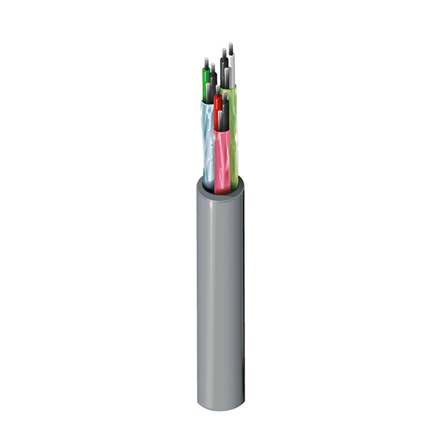 MULTI-PAIR 6CON 18AWG CHROM 100'