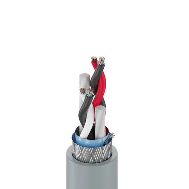 MULTI-PAIR 4CON 28AWG CHROM