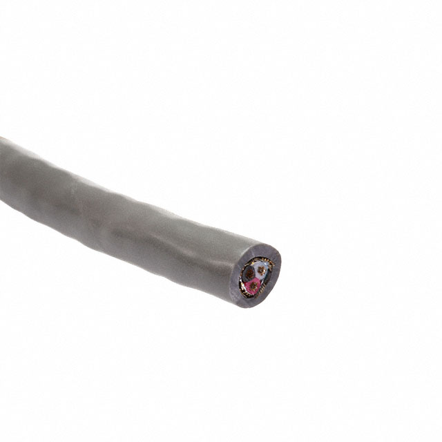 CABLE 3CON 22AWG CHROM SHLD 100'