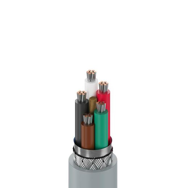 CABLE 5CON 22AWG CHROM SHLD