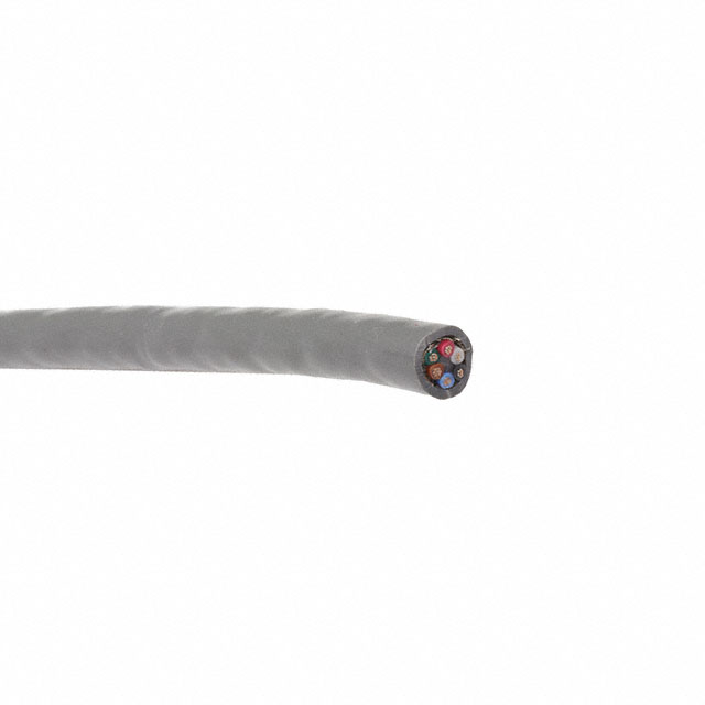 CABLE 6CON 22AWG CHROM SHLD 100'