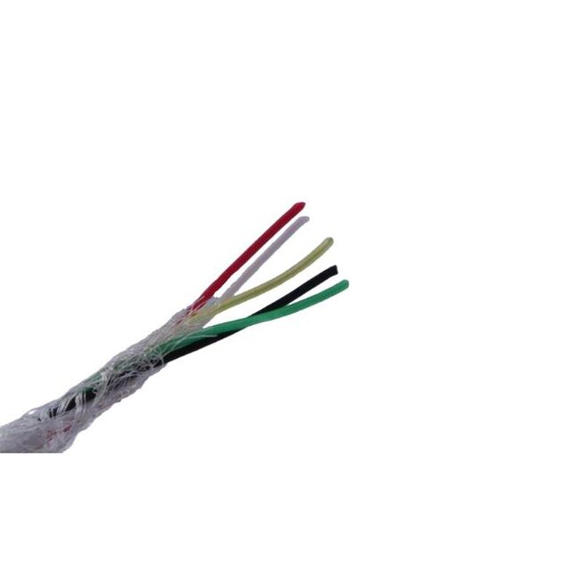 5X AWG26 TWIST WIRE W/BRAID +200