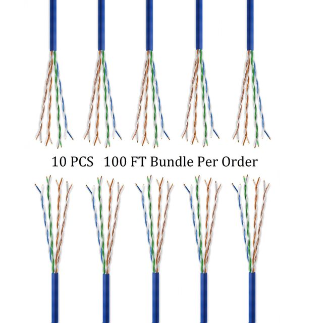 CAT6A SLIM 28G UTP CM STRD 100FT