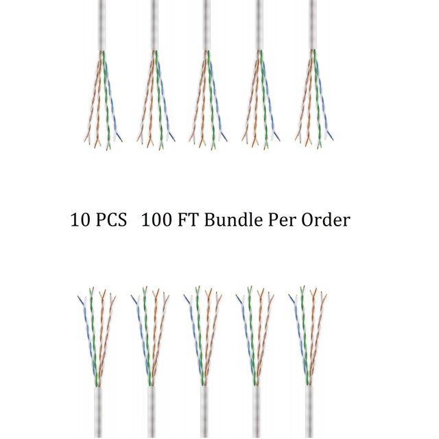 CAT6A SLIM 28G UTP CM STRD 100FT