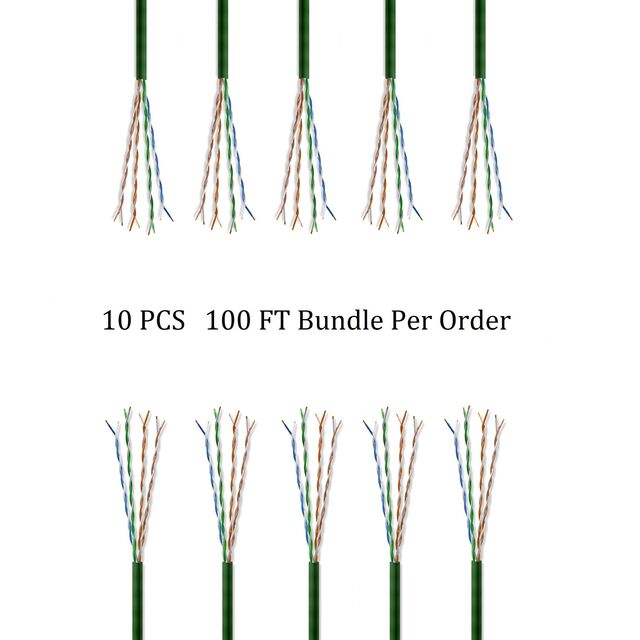 CAT6 SLIM 28G UTP CM STRD 100 FT