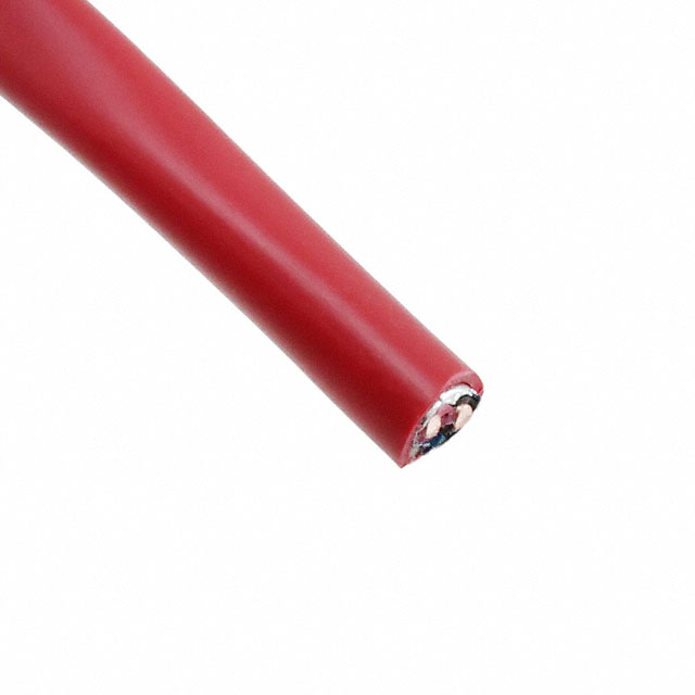 CABLE 2COND 18AWG RED SHLD 500'