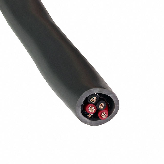 MULTI-PAIR 4COND 18AWG GRAY 100'