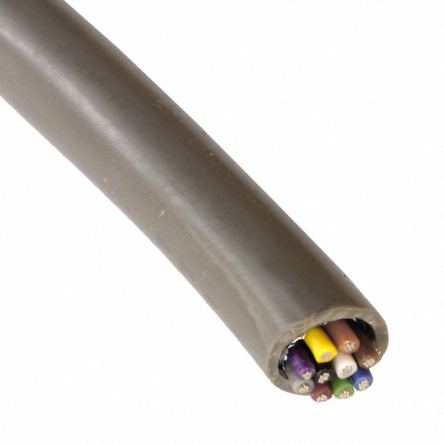 CABLE 10COND 24AWG GRAY SHLD