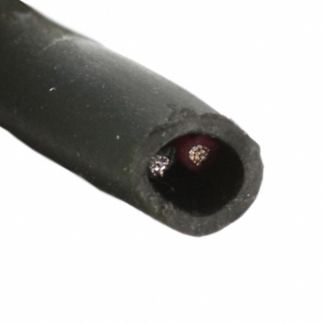 CABLE 2COND 24AWG BLK SHLD 500'