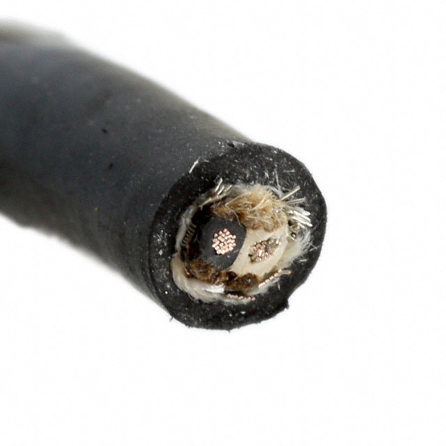 CABLE MIC 2COND 20AWG BLACK 500'