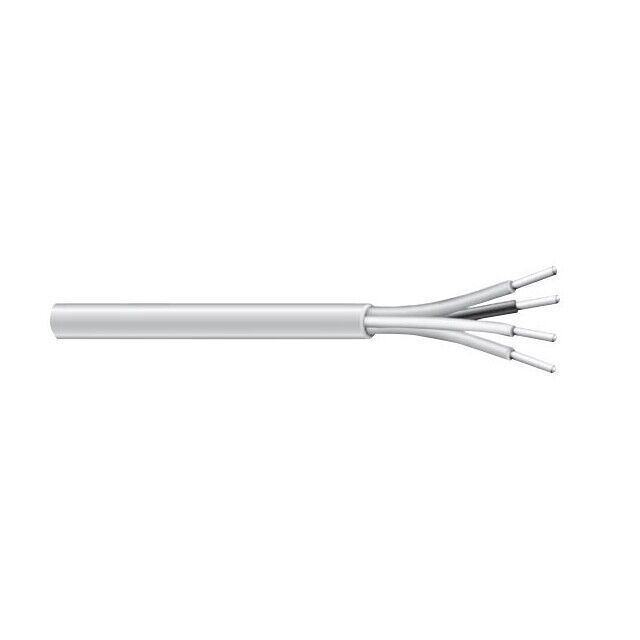 CABLE SPKR 4COND 16AWG WHT 500'